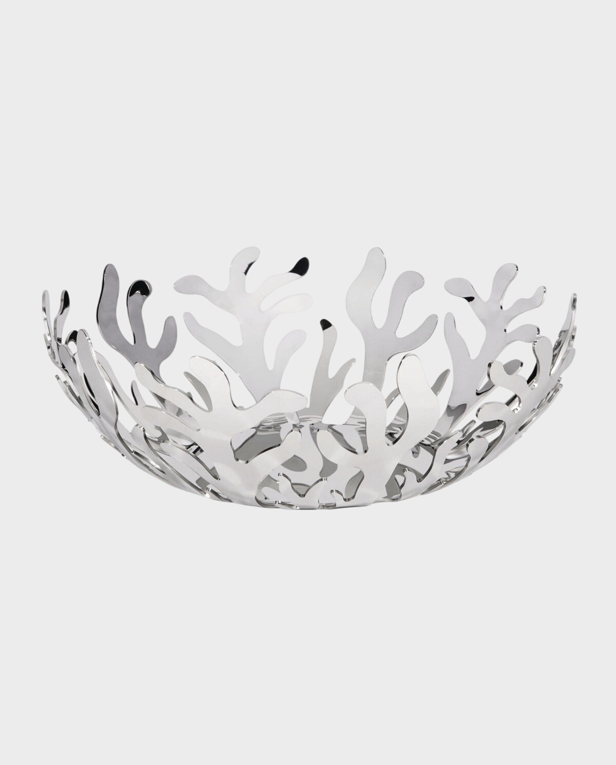 Srebrna misa dekoracyjna na owoce - Image #0