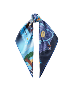 Jedwabna apaszka Warsaw by Night - Image #4