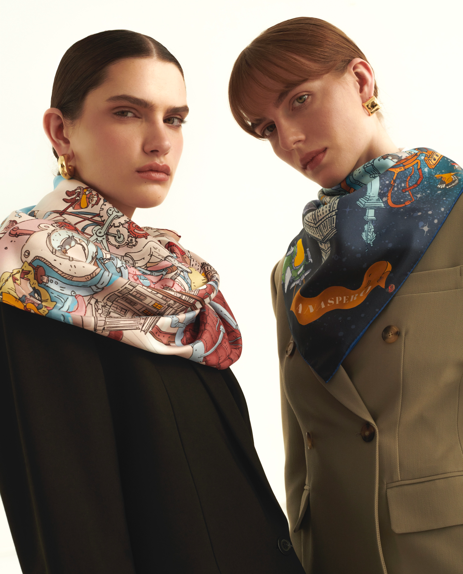 Jedwabna apaszka Warsaw by Night - Image #8