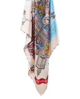 Jedwabna apaszka Warsaw - Image #3