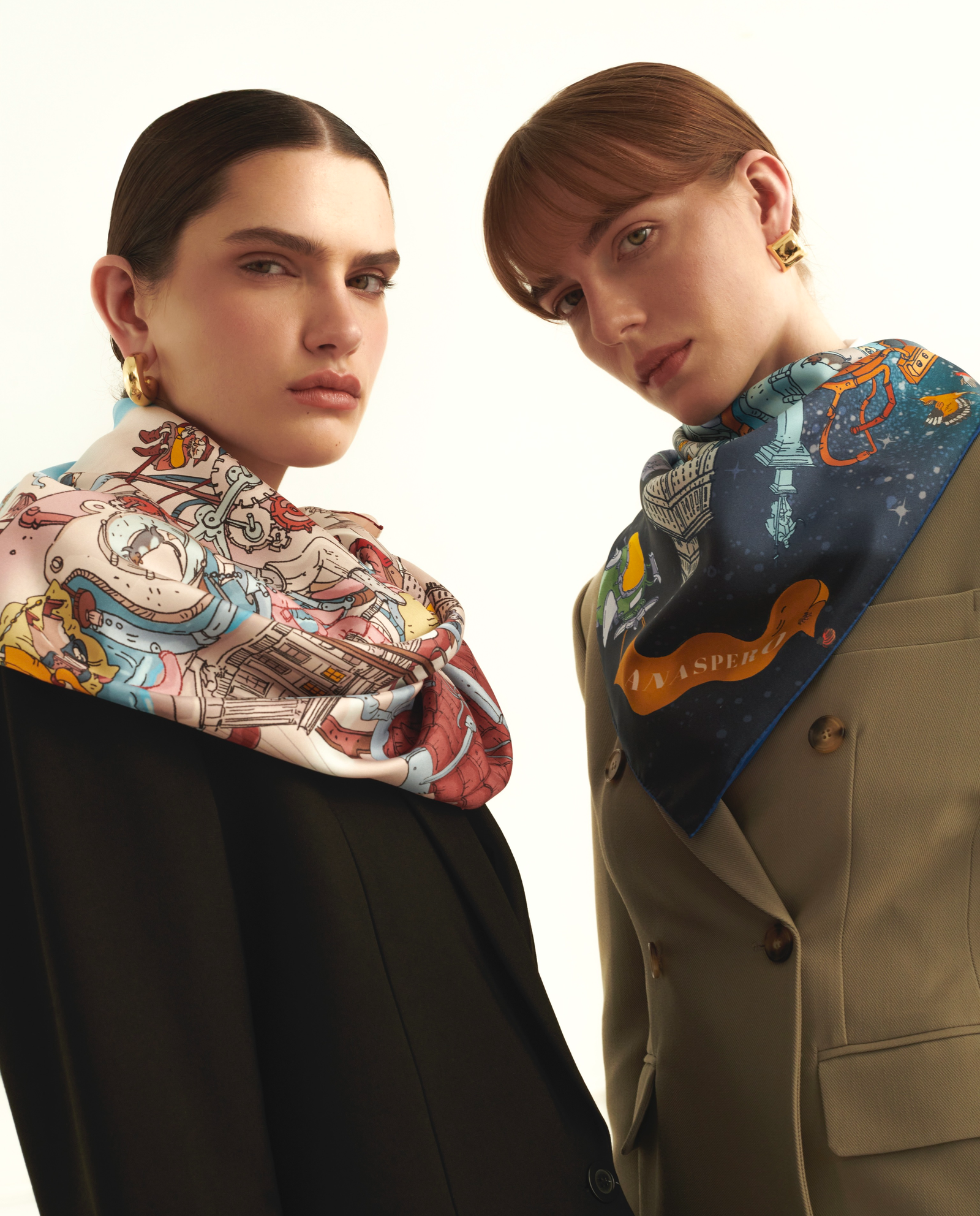 Jedwabna apaszka Warsaw - Image #6