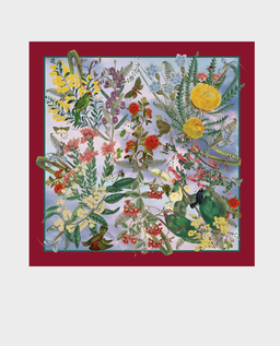 Jedwabna apaszka Endemic Cherry - Image #0