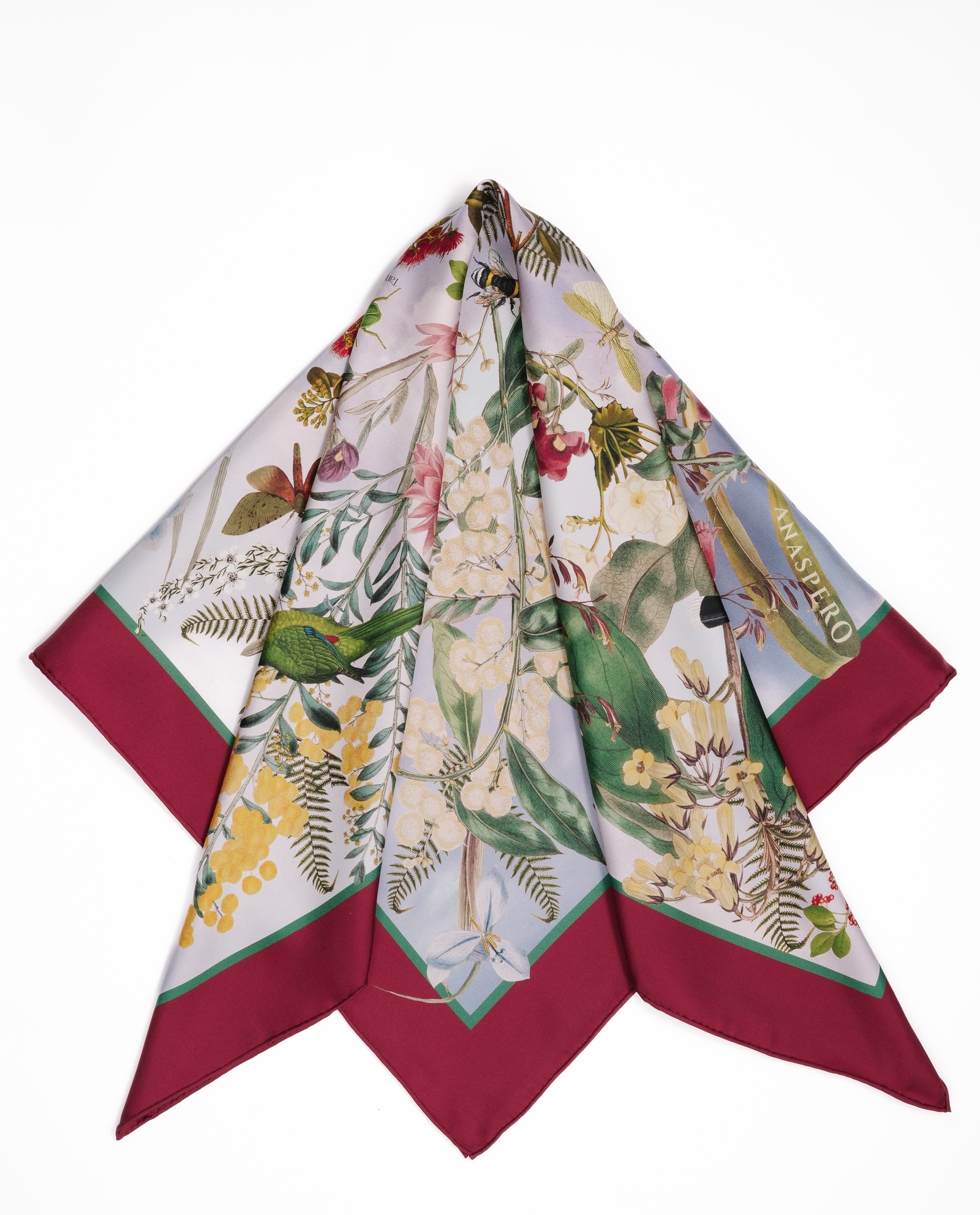 Jedwabna apaszka Endemic Cherry - Image #4