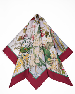 Jedwabna apaszka Endemic Cherry - Image #4