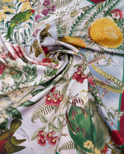 Jedwabna apaszka Endemic Cherry - Image #6