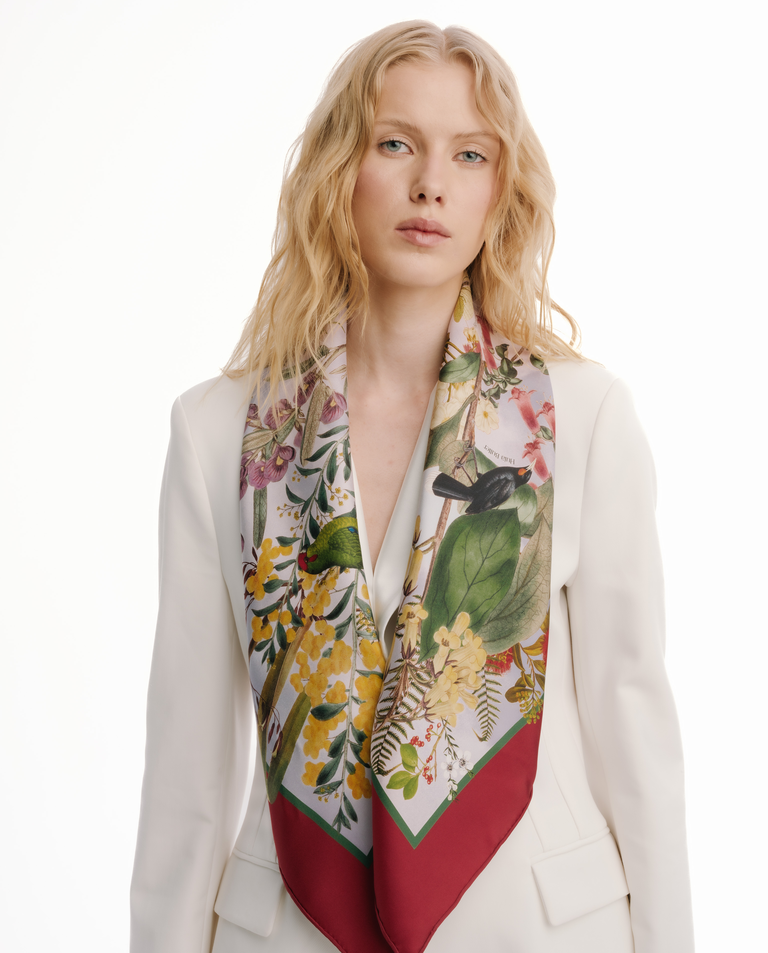 Jedwabna apaszka Endemic Cherry - Image #7