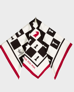 Jedwabna apaszka Chessboard - Image #2