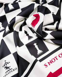 Jedwabna apaszka Chessboard - Image #4