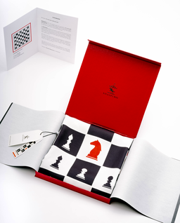 Jedwabna apaszka Chessboard - Image #7