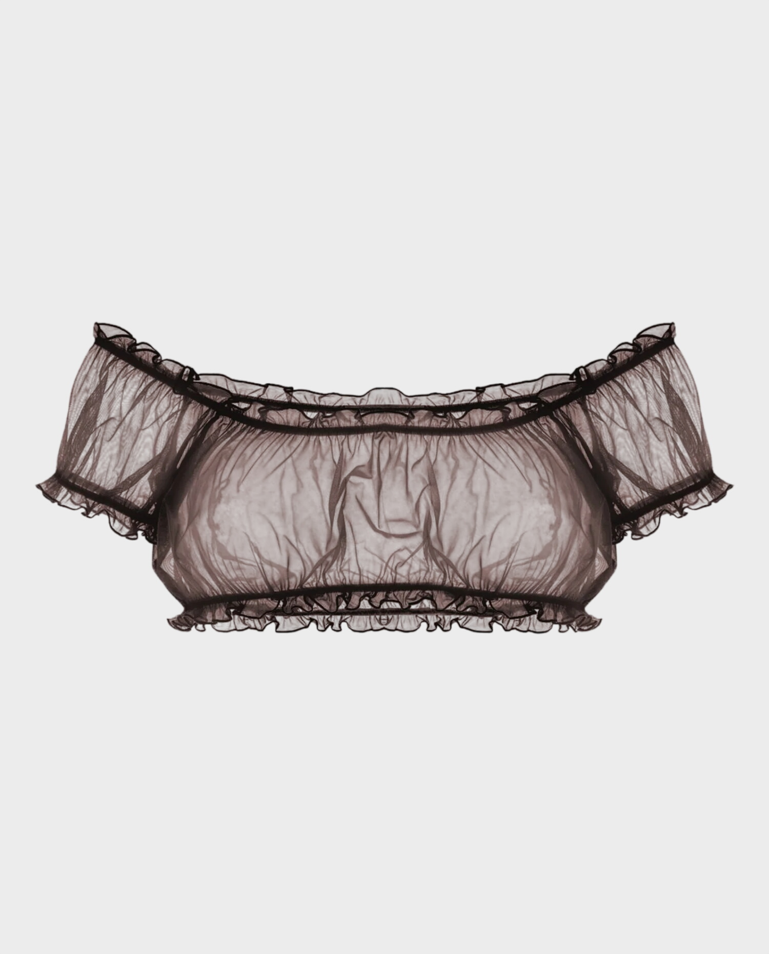 Brązowy top Boytears - Image #0