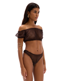 Brązowy top Boytears - Image #2