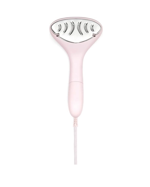 Różowa parownica ręczna do ubrań