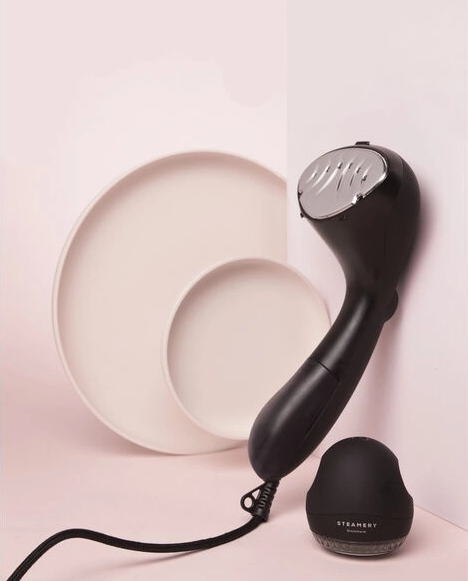 Czarna parownica ręczna do ubrań - Image #3