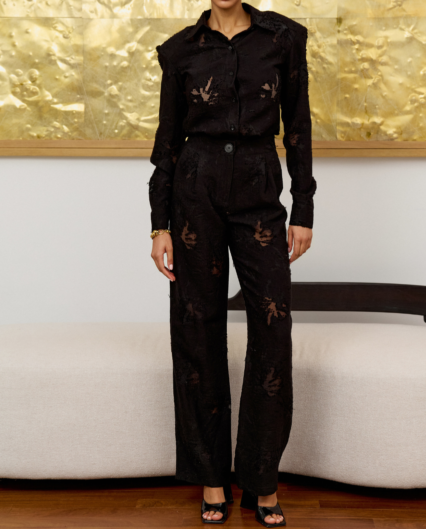 Ażurowe spodnie Tamara - Image #1