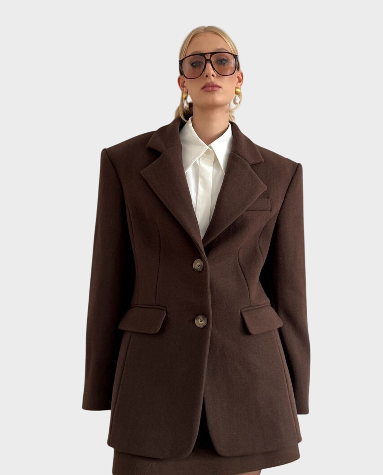 Brązowa marynarka Oslo