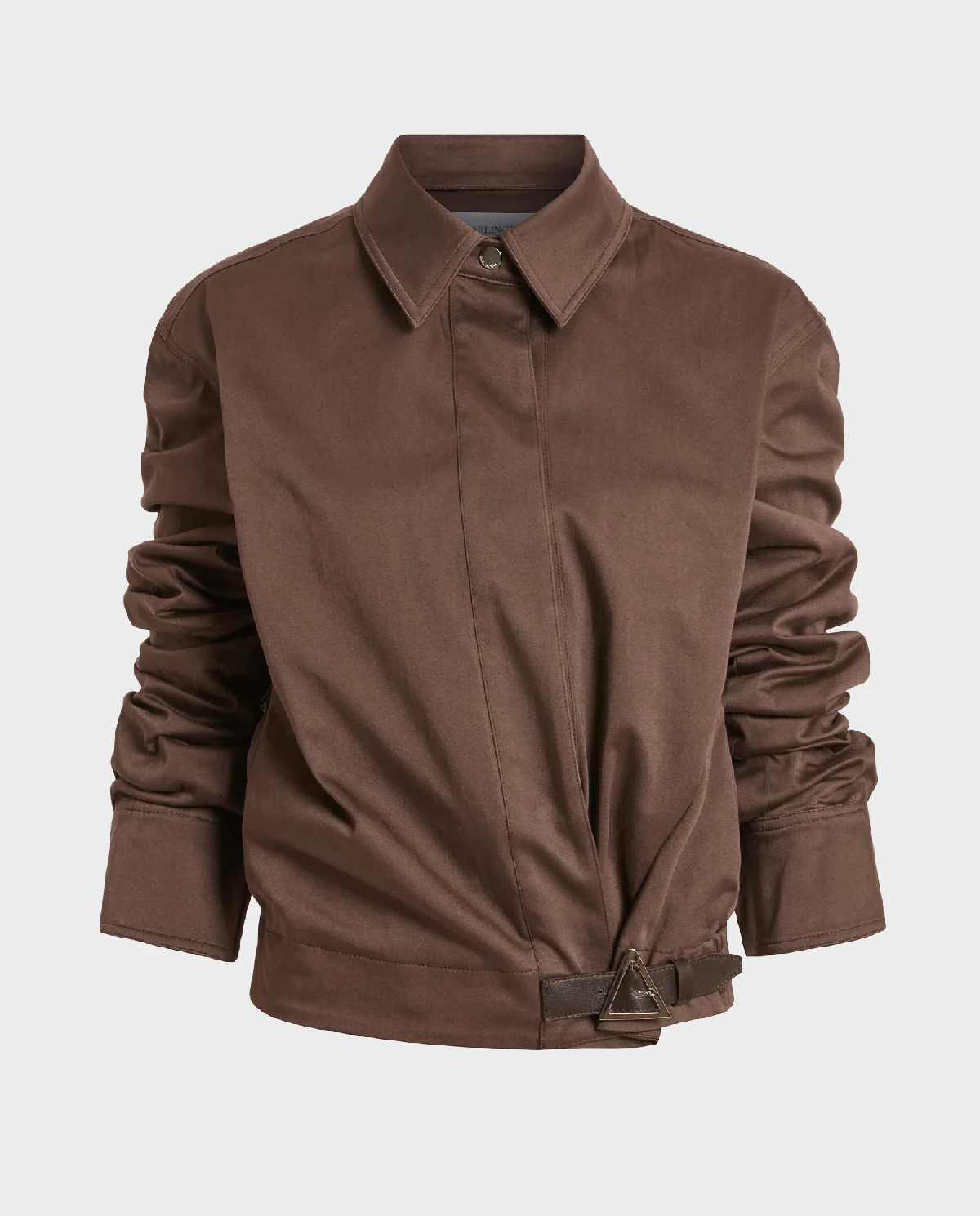 Ciemnobrązowa kurtka Jolie - Image #1