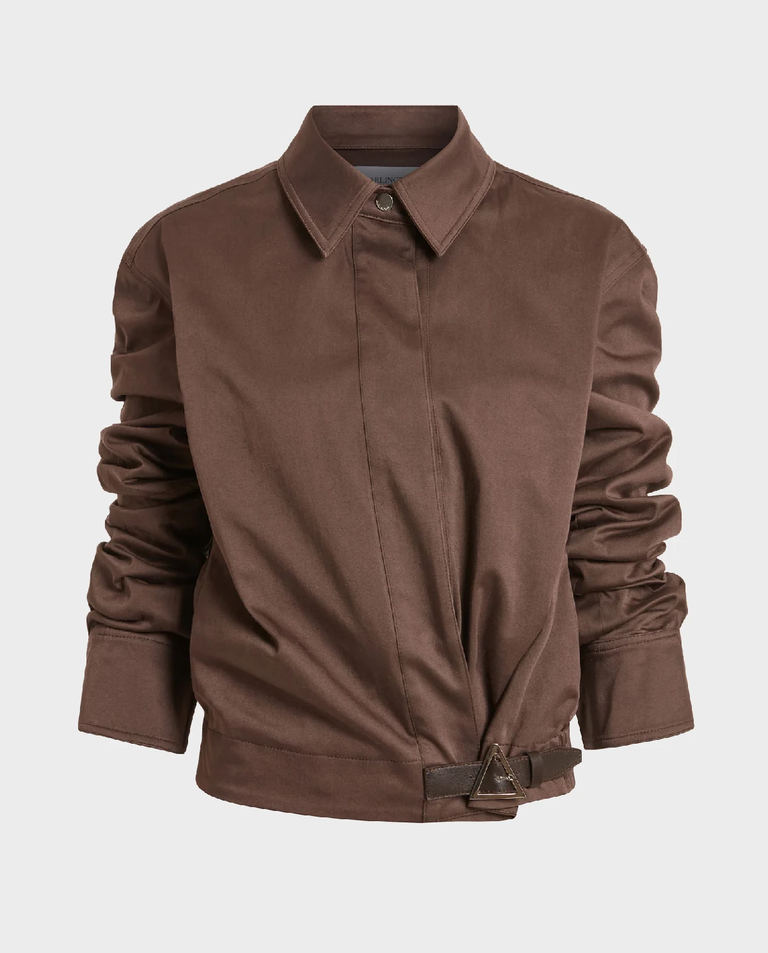 Ciemnobrązowa kurtka Jolie