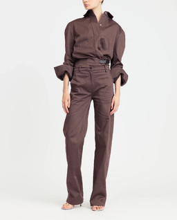 Ciemnobrązowa kurtka Jolie - Image #2