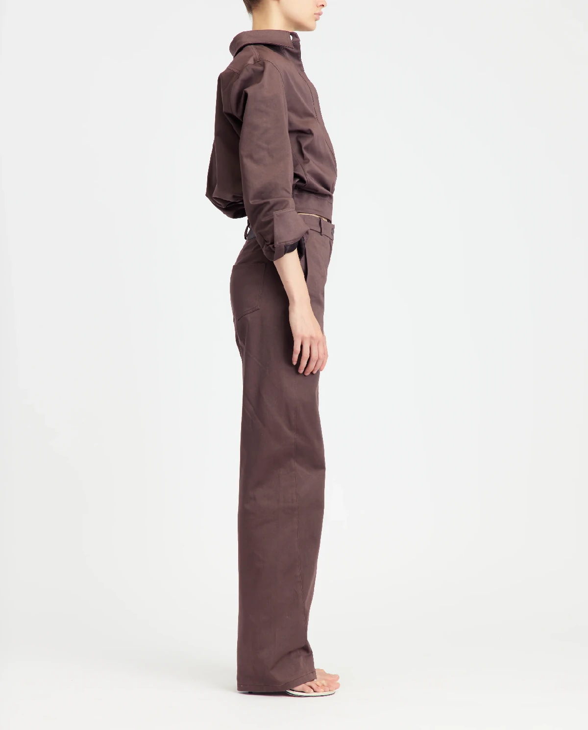 Ciemnobrązowa kurtka Jolie - Image #3