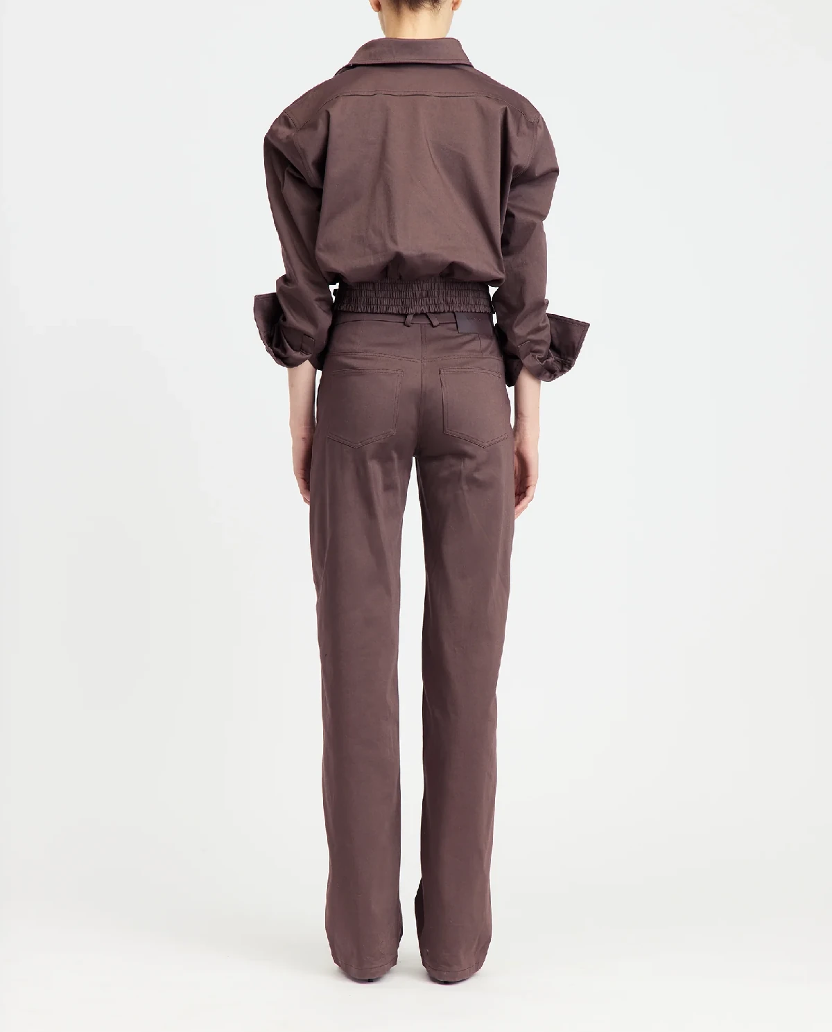 Ciemnobrązowa kurtka Jolie - Image #4