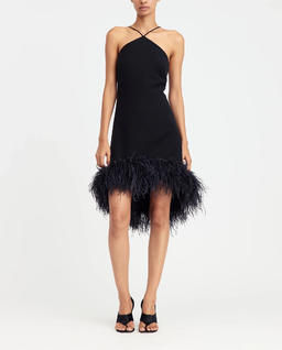 Czarna sukienka mini Addy - Image #0