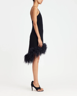 Czarna sukienka mini Addy - Image #2