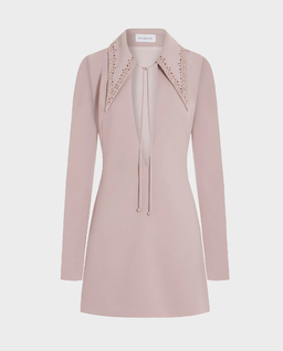 Jasnoróżowa sukienka mini Imre - Image #1