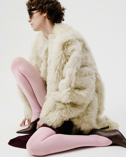 Różowe rajstopy Olivia - Image #1