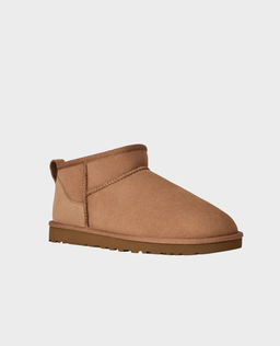 Beżowe śniegowce Classic Ultra Mini - Image #1