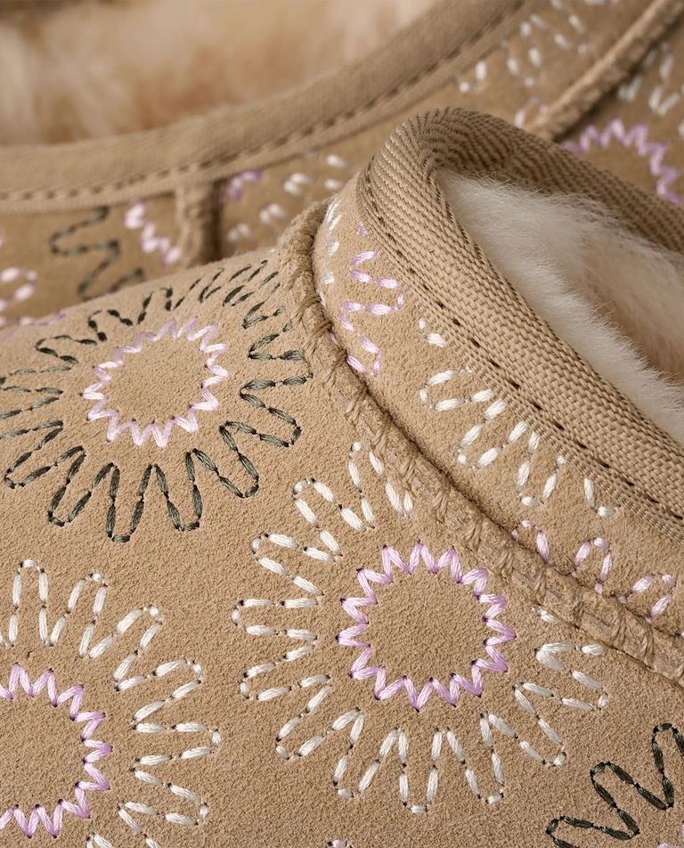 Beżowe śniegowce Classic Micro - Image #7