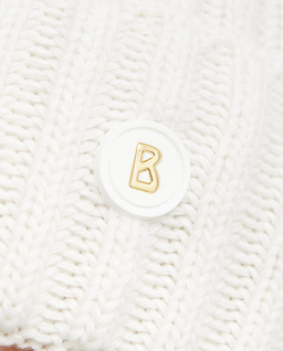 Biała czapka z pomponem Ranya - Image #4