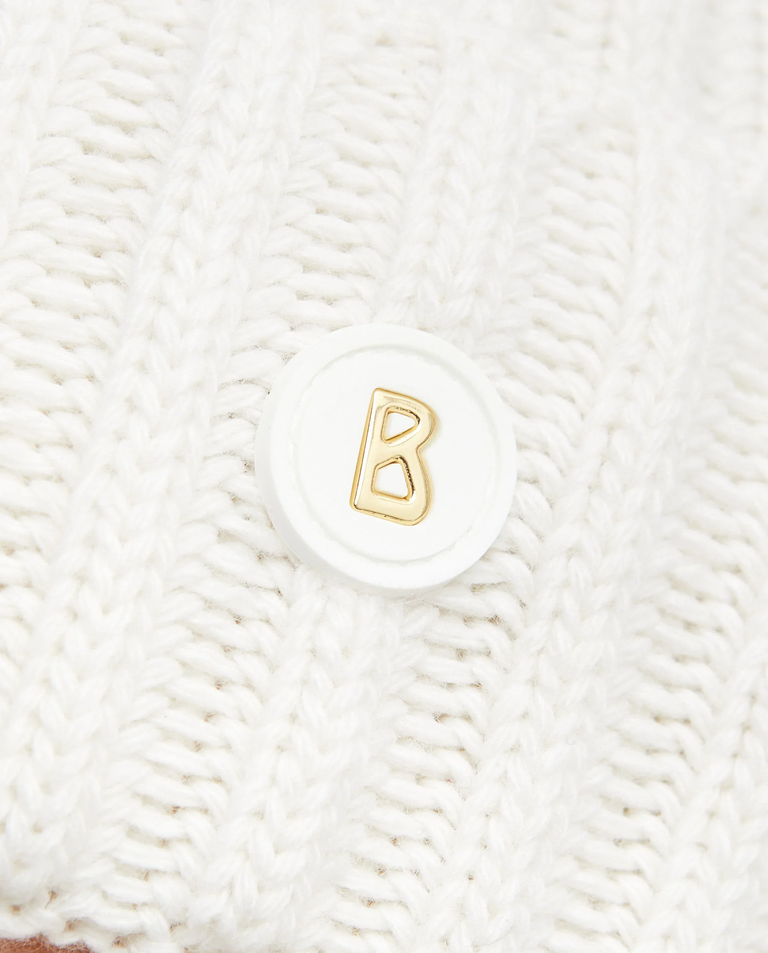 Biała czapka z pomponem Ranya - Image #4