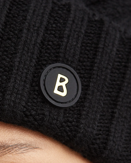 Czarna kaszmirowa czapka Jamila - Image #4