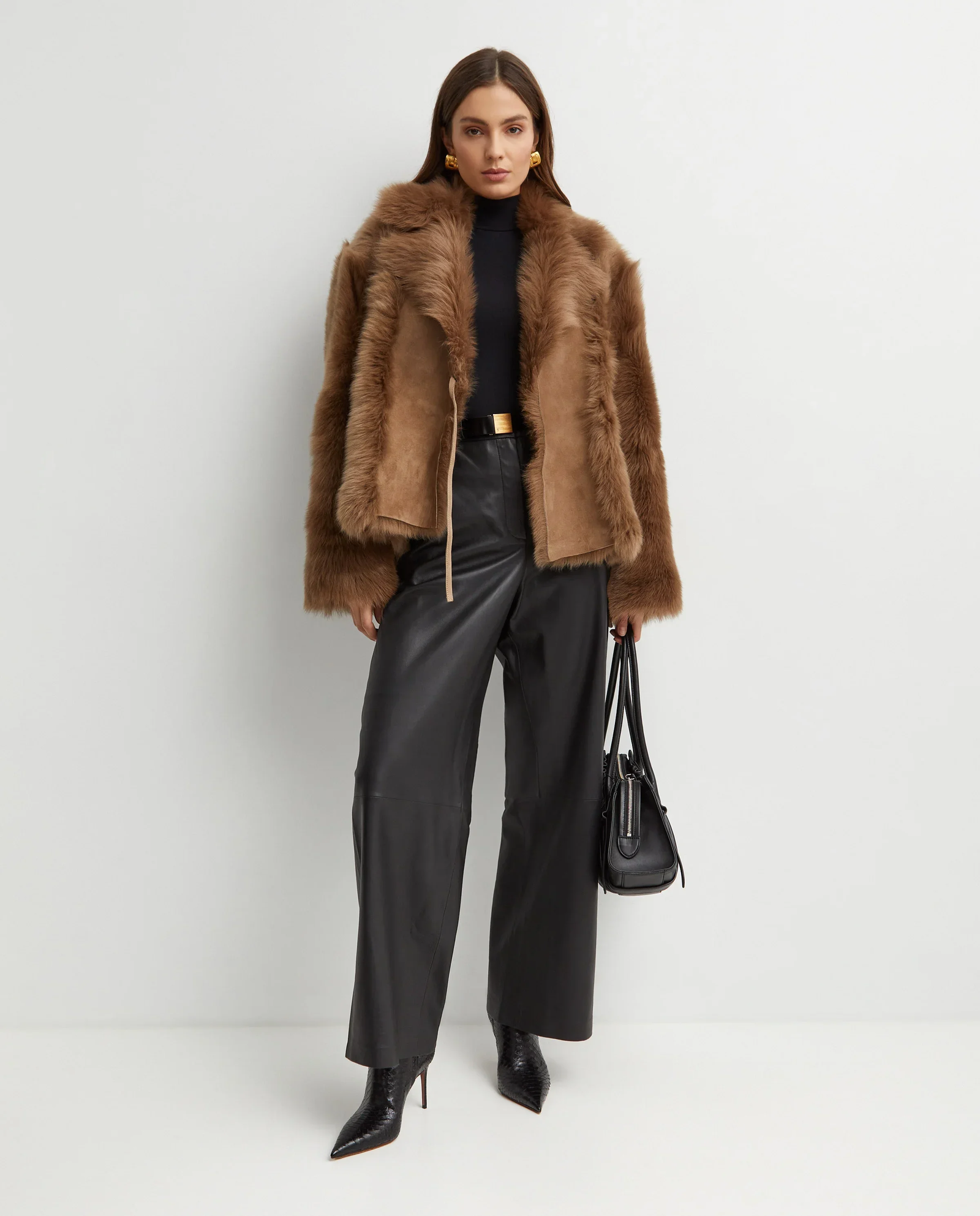 Dwustronna kurtka z owczej skóry Verena - Image #2