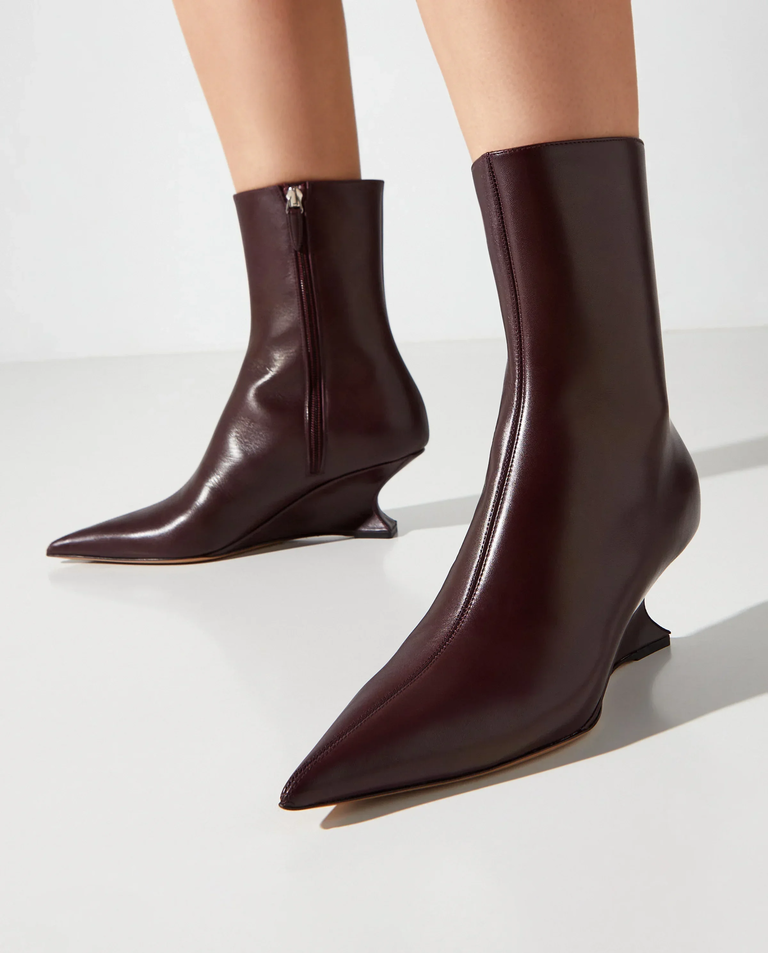 Skórzane botki Nina 50