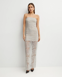 Koronkowa sukienka bez ramiączek - Image #0