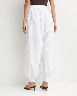 Białe spodnie Balloon - Image #3