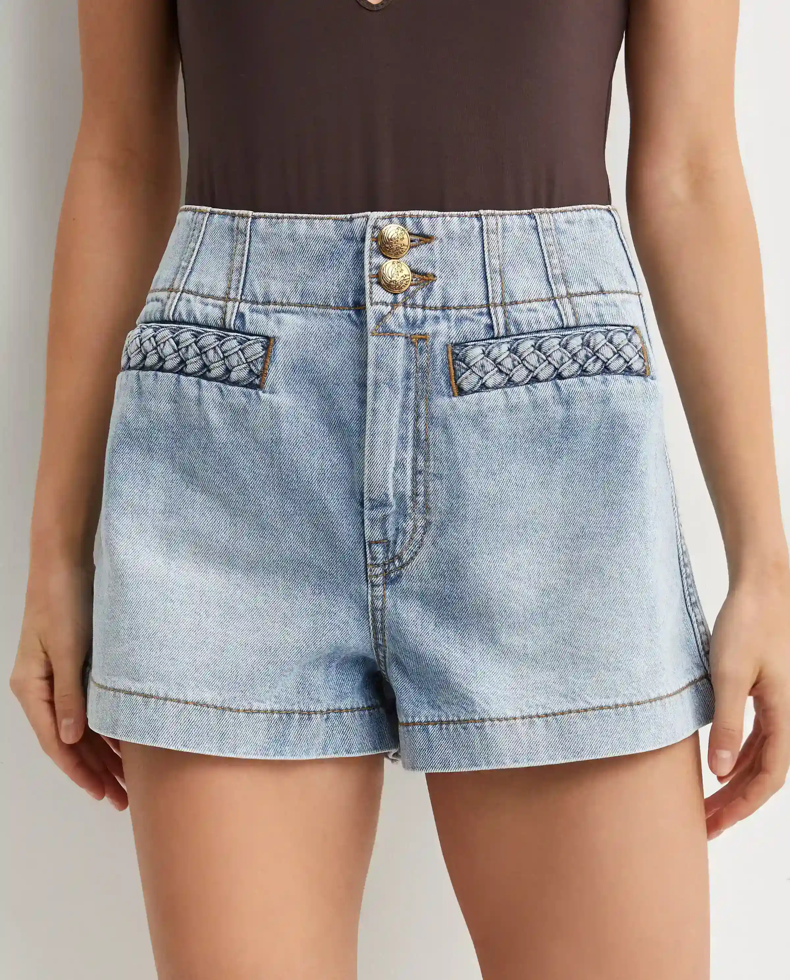 Jeansowe szorty Wanderlust - Image #0