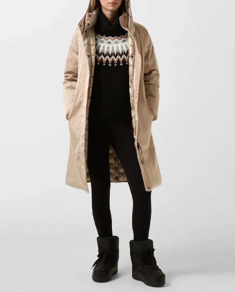 Czarny sweter z golfem Ingrid - Image #2