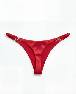 Jedwabne stringi Love w kolorze czerwonym - Image #1