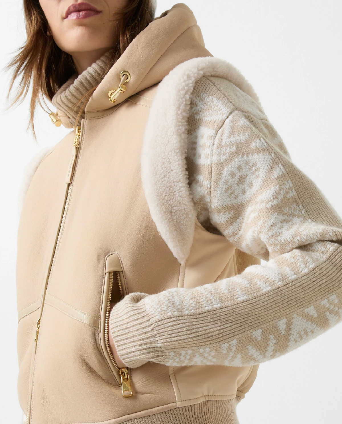 Skórzana kamizelka Fine - Image #5