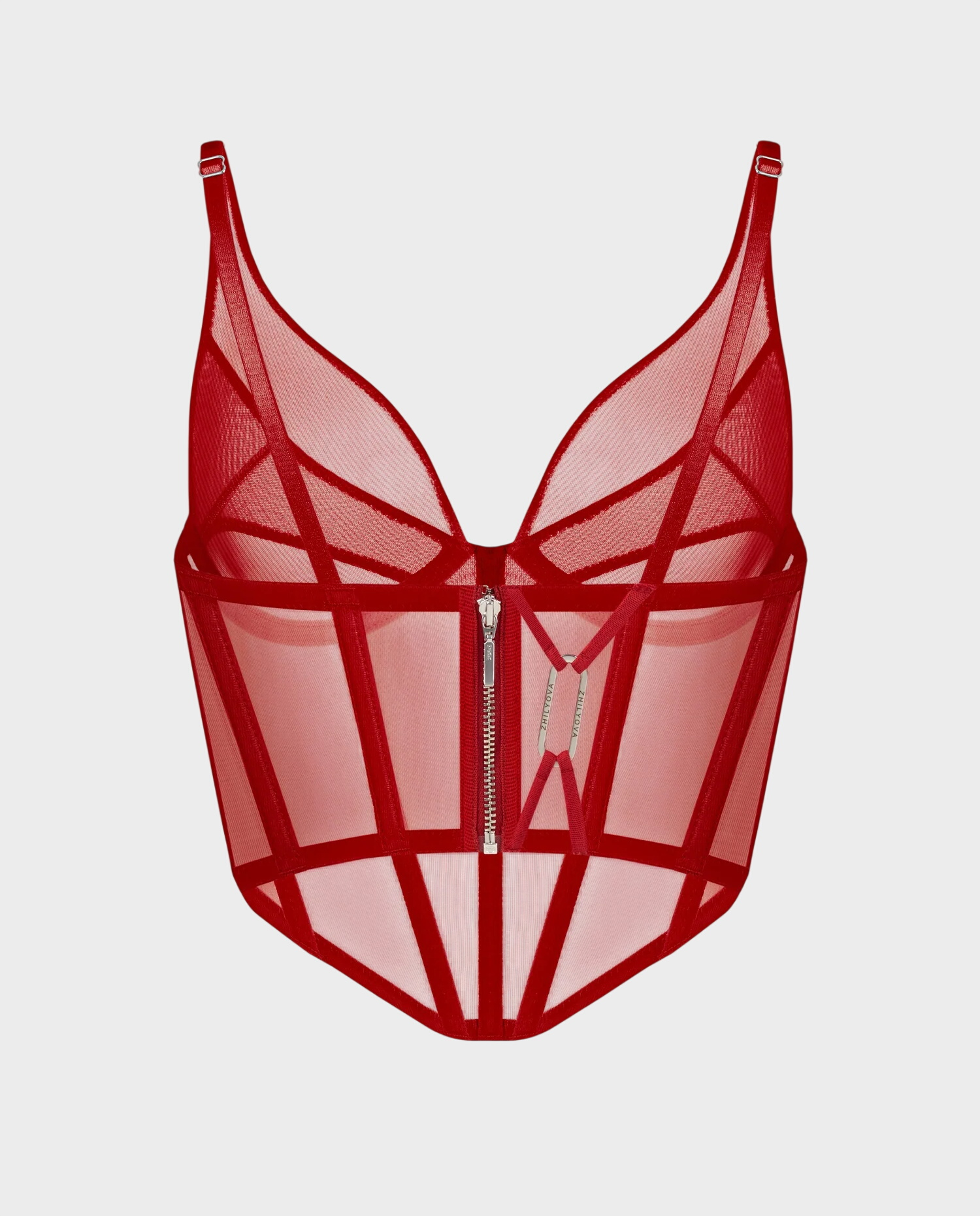 Czerwony gorset Asteria - Image #1