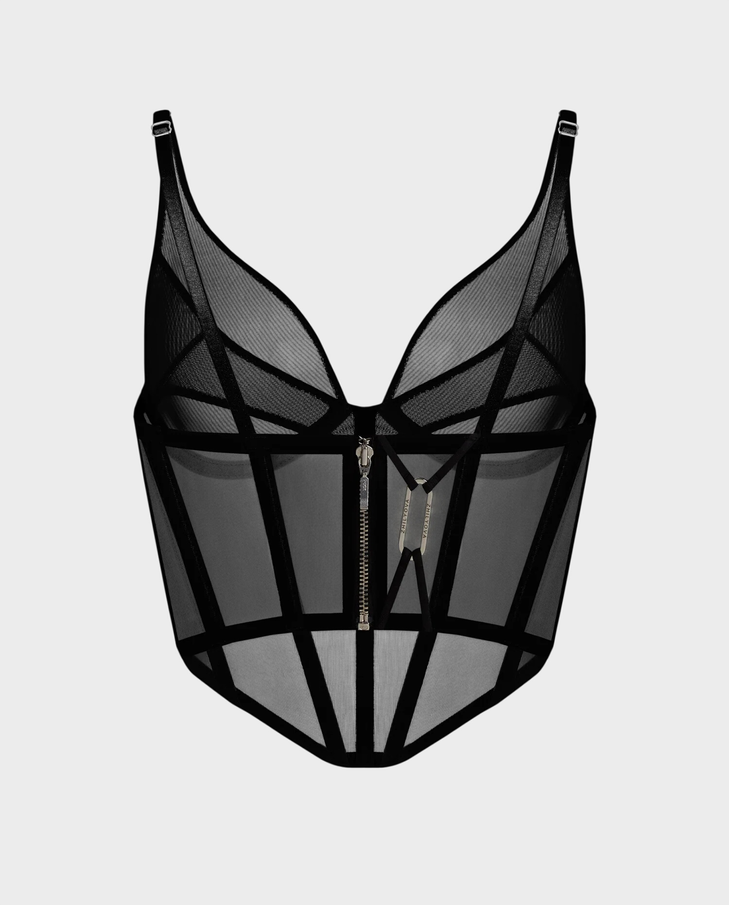 Czarny gorset Asteria - Image #1