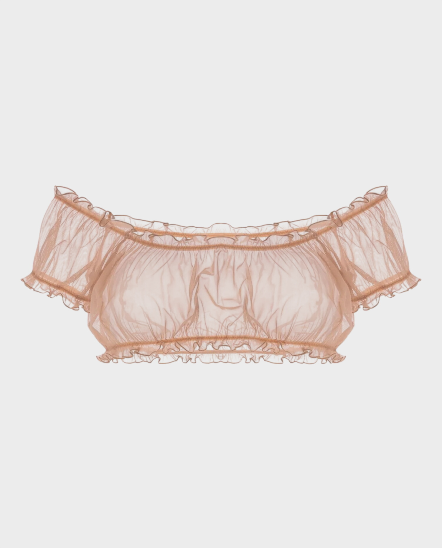 Beżowy top Boytears - Image #0