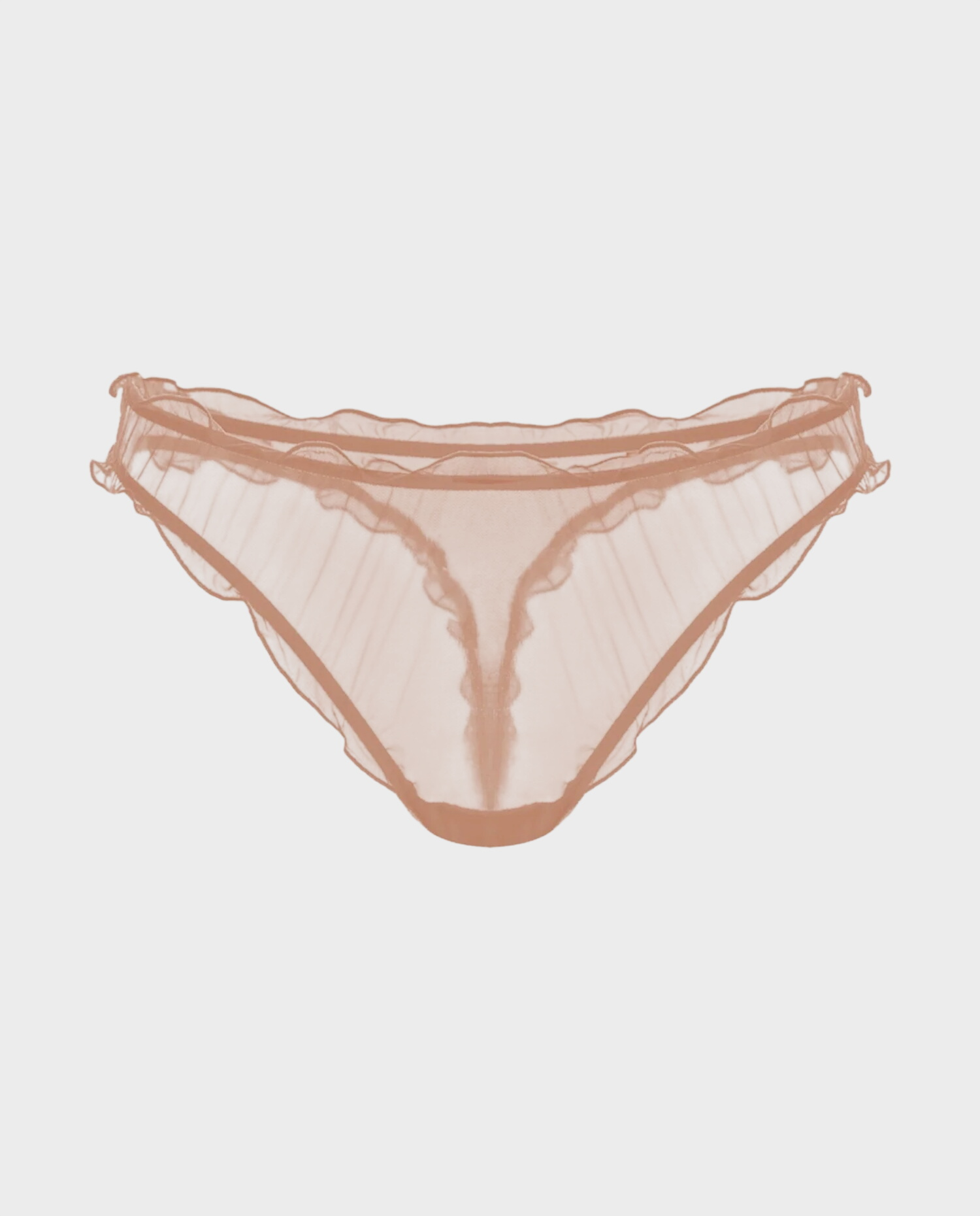 Beżowe stringi Boytears - Image #0