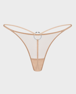 Beżowe stringi Dune - Image #1