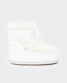 Białe śniegowce z futerkiem Icon Low - Image #0