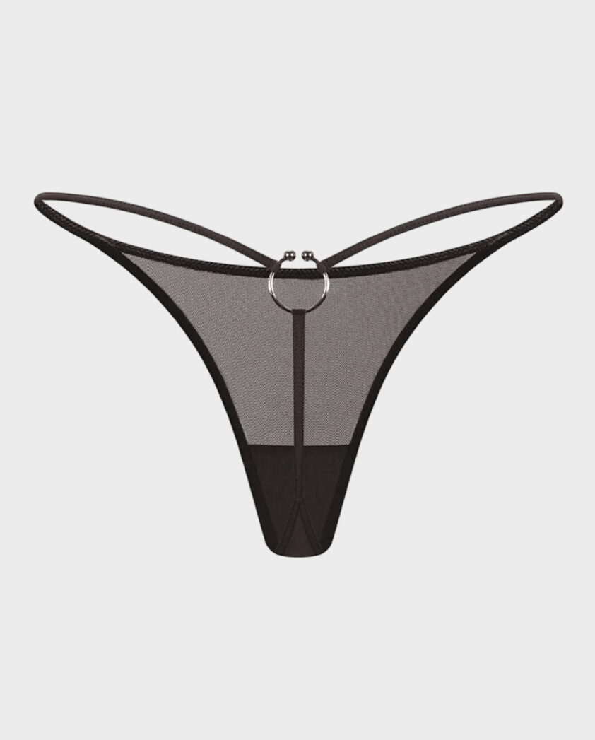 Brązowe stringi Dune - Image #1