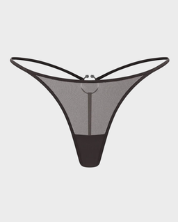 Brązowe stringi Dune - Image #0