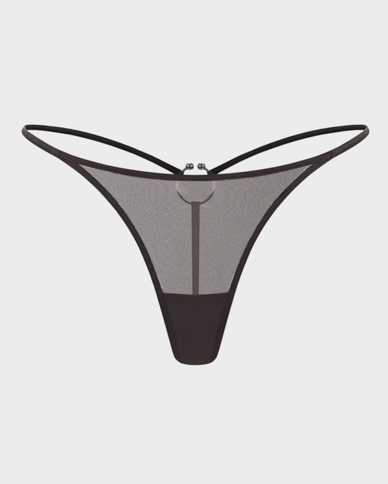 Brązowe stringi Dune